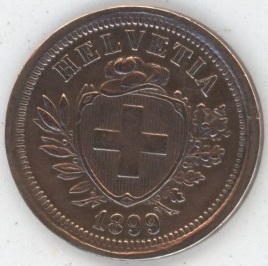 1 Centime 1899 (ss+)