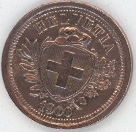 1 Centime 1900 (-vz)