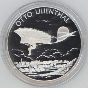 Médaille Der Traum vom Fliegen "Otto Lilienthal" en argent 999 (20gr)