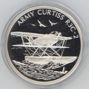Médaille Der Traum vom Fliegen "Army Curtiss R3C - 2" en argent 999 (20gr)