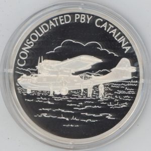 Médaille Der Traum vom Fliegen "Consolidated Pby Catalina" en argent 999 (20gr)