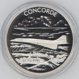 Médaille Der Traum vom Fliegen "Concorde" en argent 999 (20gr)