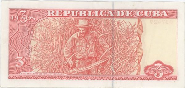 Cuba 3 Pesos 2004 – Image 2