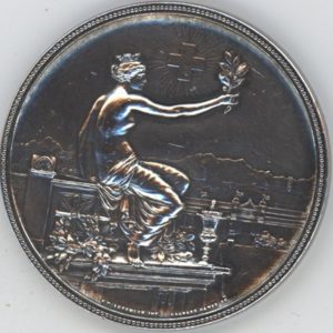 Médaille de Tir Eidg. Schützenfest Winterthur 1895 (vz) en argent