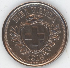 1 Centime 1913 (vz-unz)