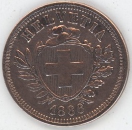 1 Centime 1866 (ss+)