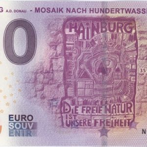0 Euro Souvenir Autriche Hainburg Mosaik Nach Hundertwasser 2019-1 Neuf
