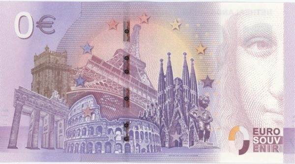 0 Euro Souvenir Netherlands - Rembrandt 2019-1 Neuf – Image 2