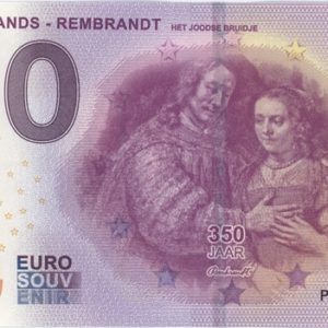 0 Euro Souvenir Netherlands - Rembrandt 2019-2 Neuf