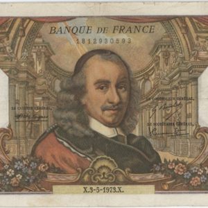 France 100 Francs 1973 Corneille