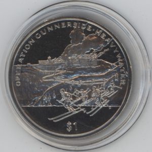 Sierra Leone 1 Dollar 2005 Operation Gunnerside / Heavy Water (stgl)