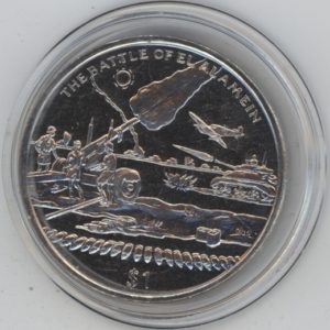 Sierra Leone 1 Dollar 2005 The Battle of El Alamein (stgl)
