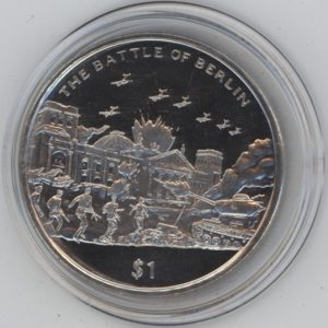 Sierra Leone 1 Dollar 2005 The Battle of Berlin (stgl)