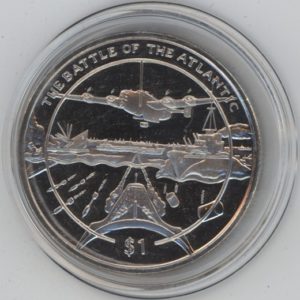 Sierra Leone 1 Dollar 2005 The Battle of the Atlantic (stgl)