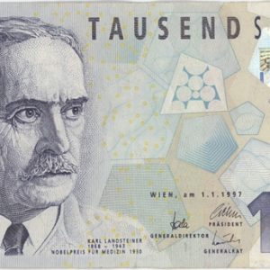 Autriche 1000 Schilling 1997