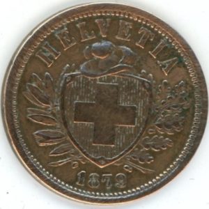 2 Centimes 1879 (ss)