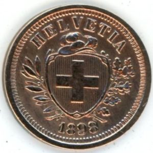 1 Centime 1898 (ss+)