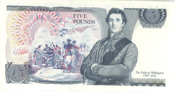 Grande-Bretagne 5 Pounds ND (1971-91) – Image 2