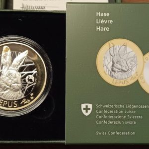 10 Francs comm. 2020 Lièvre (PP)