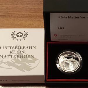 20 Francs comm. 2023 (PP) Luftseilbahn Klein Matterhorn