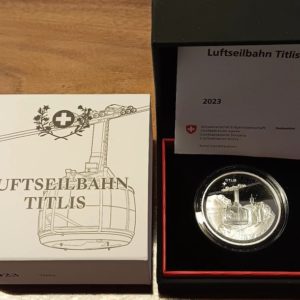 20 Francs comm. 2023 (PP) Luftseilbahn Titlis
