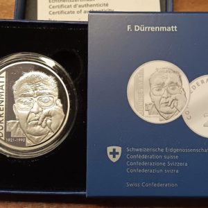 20 Francs comm. 2021 (PP) F. Dürrenmatt