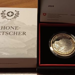 10 Francs comm. 2024 (PP) Rhonegletscher