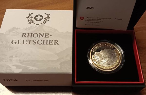 10 Francs comm. 2024 (PP) Rhonegletscher