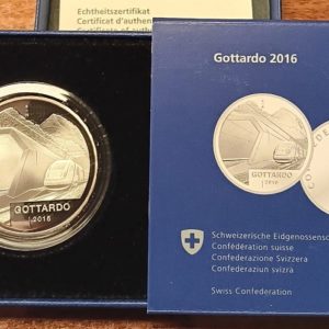 20 Francs comm. 2016 (PP) Gottardo