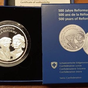 20 Francs comm. 2017 (PP) 500 ans de la Réforme