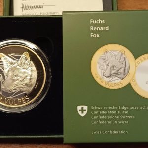 10 Francs comm. 2021 Renard (PP)