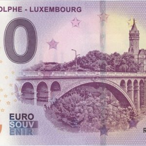 0 Euro Souvenir Luxembourg Pont Adolphe 2019-1 Neuf
