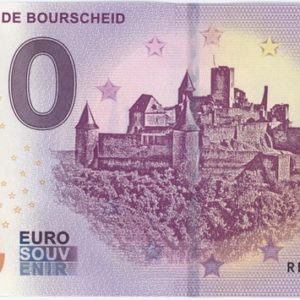 0 Euro Souvenir Luxembourg Château de Bourscheid 2019-1 Neuf