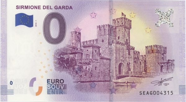 0 Euro Souvenir Italie Sirmione Del Garda 2018-1 Neuf