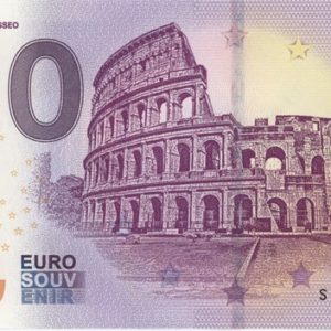 0 Euro Souvenir Italie Roma Colosseo 2019-1 Neuf