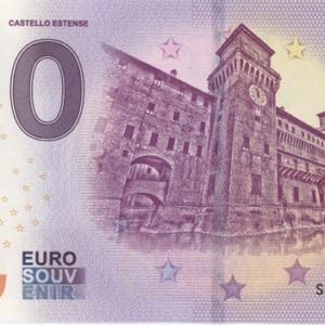 0 Euro Souvenir Italie Ferrara Castello Estense 2019-1 Neuf