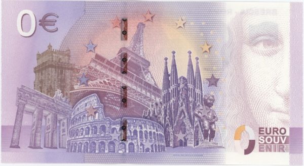 0 Euro Souvenir Italie Brescia Roma 2019-1 Neuf – Image 2