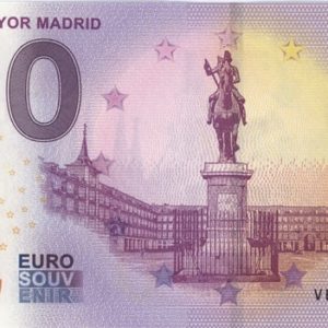0 Euro Souvenir Espagne Plaza Mayor Madrid 2019-2 Neuf