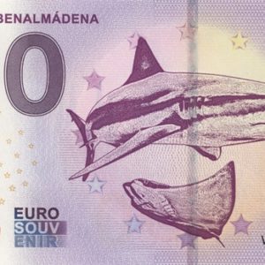 0 Euro Souvenir Espagne Sea Life Benalmadena 2019-1 Neuf