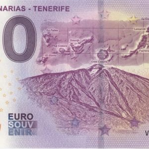 0 Euro Souvenir Espagne Islas Canarias Tenerife 2019-1 Neuf