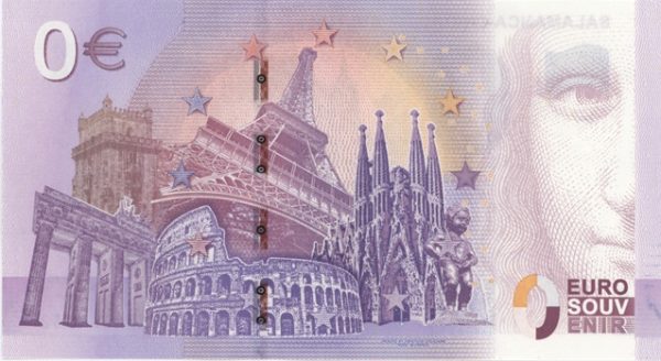 0 Euro Souvenir Espagne  Salamanca Ciudad De Cultura 2019-1 Neuf – Image 2