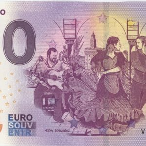 0 Euro Souvenir Espagne Flamenco 2021-1 Neuf