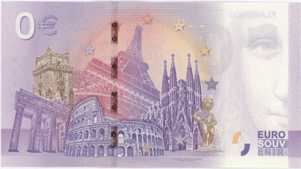 0 Euro Souvenir Espagne Flamenco 2021-1 Neuf – Image 2