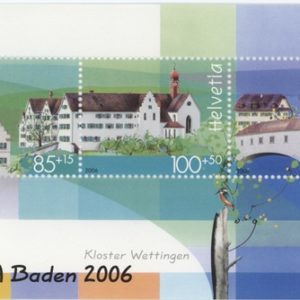 Timbres Bloc Spécial 2006 Naba Baden Kloster Wettingen Neuf