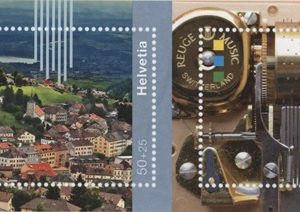 Timbres Bloc Spécial 2017 Journée du timbre-poste Sainte-Croix Neuf