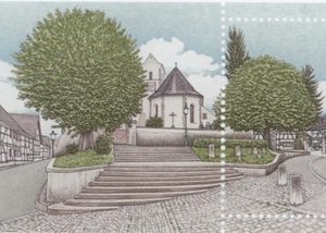 Timbres Bloc Spécial 2018 Journée du timbre-poste Allschwil Neuf