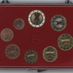 Série Euro Allemagne 2002 F (unz)