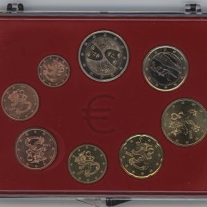 Série Euro Finlande 2006 avec 2 Euro comm. Suffrage universel (unz)