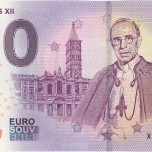 0 Euro Souvenir Allemagne Pope Pius XII 2019-1 Neuf