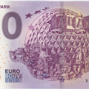 0 Euro Souvenir Allemagne Europa-Park Can Can Coaster 2018-3 Neuf